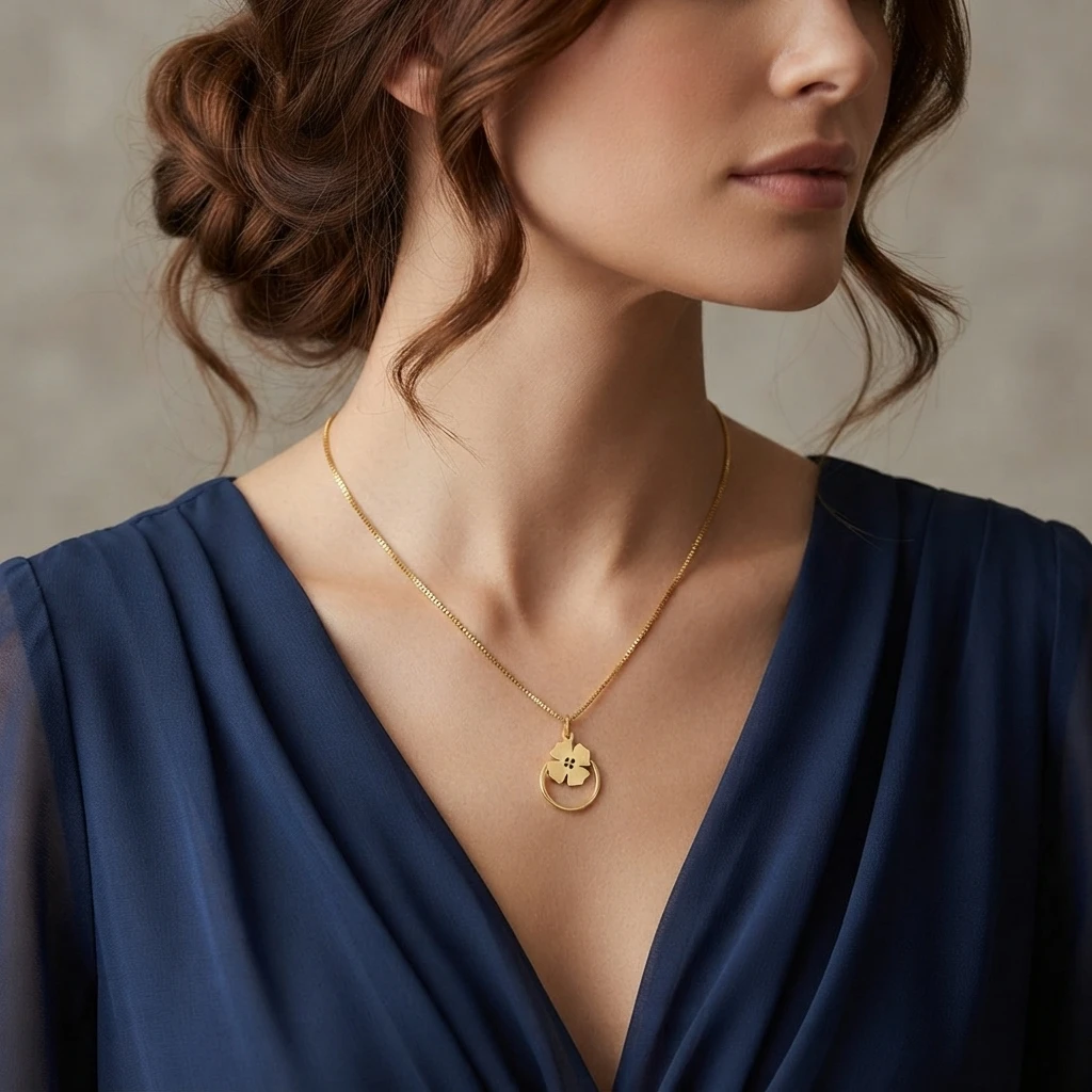 مدال آویز زنانه کد 65